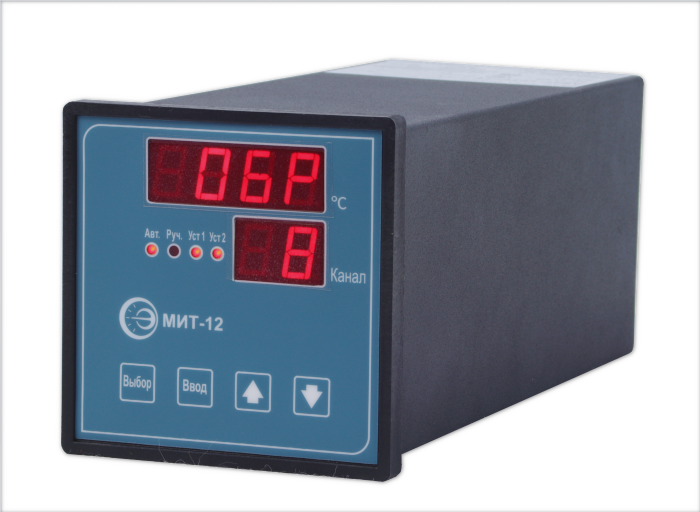 Измерители температуры многоканальные МИТ-12 с платой клеммных соединений