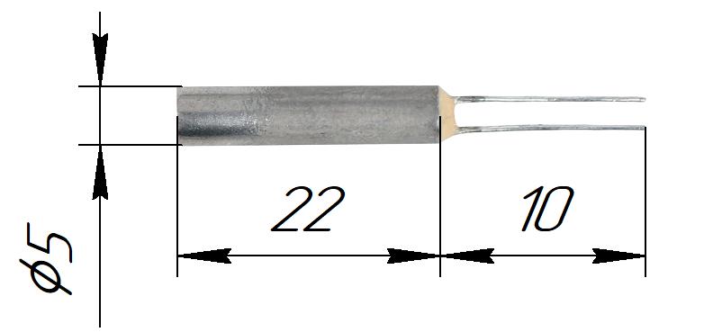 Чувствительные элементы платиновые ЭЧП латунные