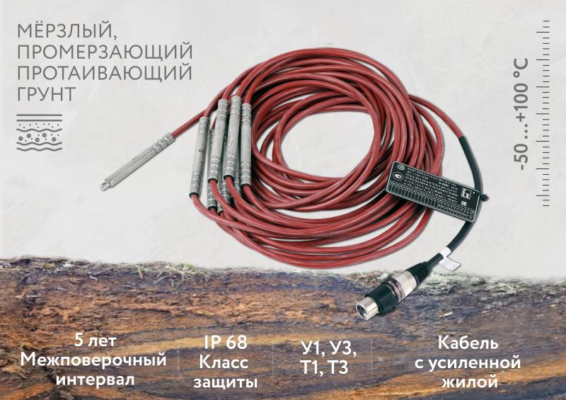 Датчик температуры многозонный цифровой